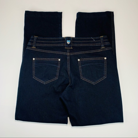 Kuhl Denim - Kuhl jeans Bootcut jeans high rise jeans dark wash outdoors women size 8